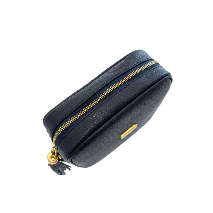 Baldinini Trend - Blue Leather Women Crossbody Bag