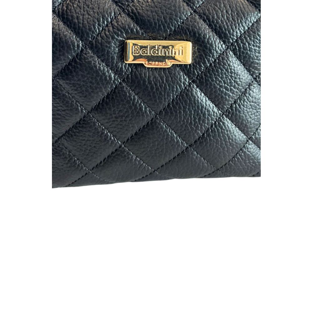 Baldinini Trend - Black Leather Women Handbag