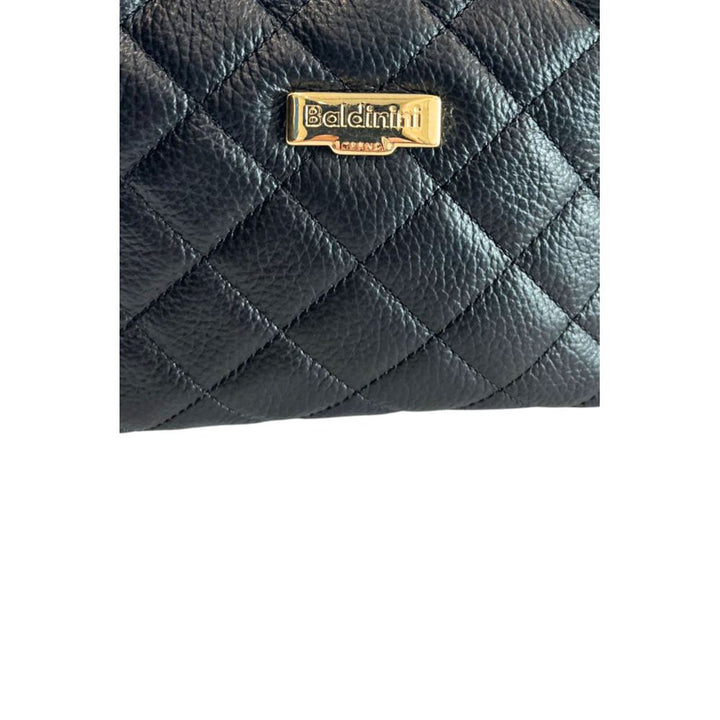 Baldinini Trend - Black Leather Women Handbag