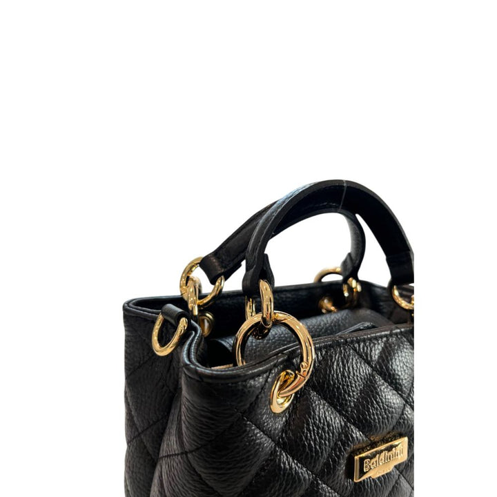 Baldinini Trend - Black Leather Women Handbag
