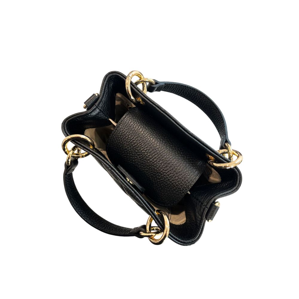 Baldinini Trend - Black Leather Women Handbag