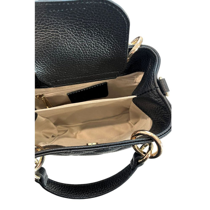 Baldinini Trend - Black Leather Women Handbag
