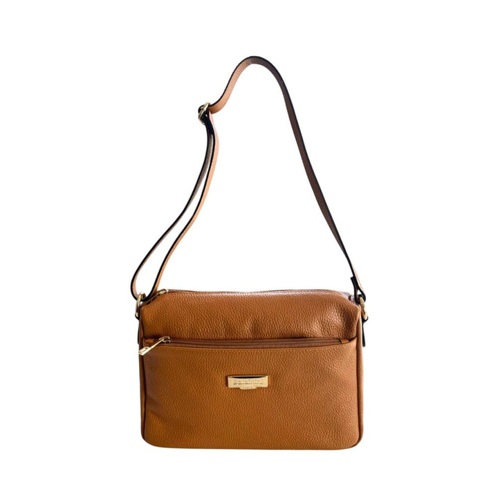 Baldinini Trend - Brown Leather Women Crossbody Bag