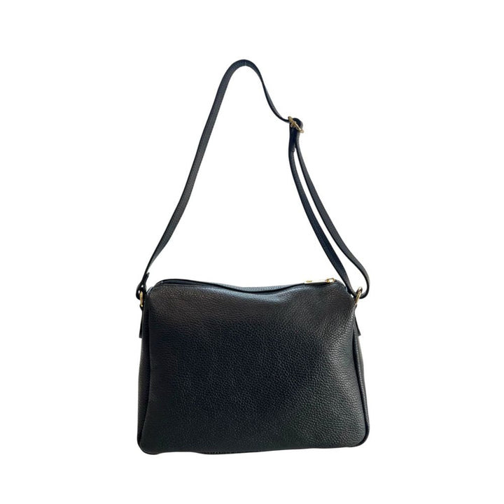 Baldinini Trend - Black Leather Women Crossbody Bag