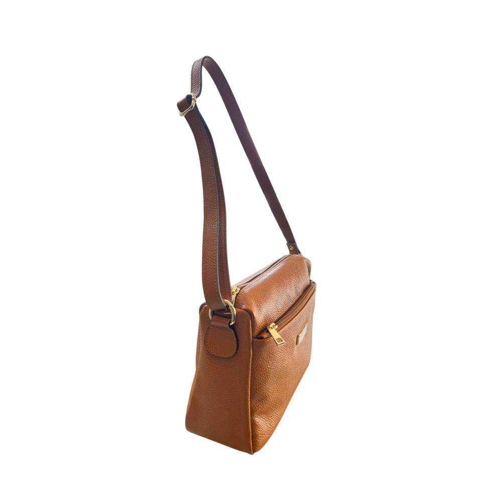 Baldinini Trend - Brown Leather Women Crossbody Bag