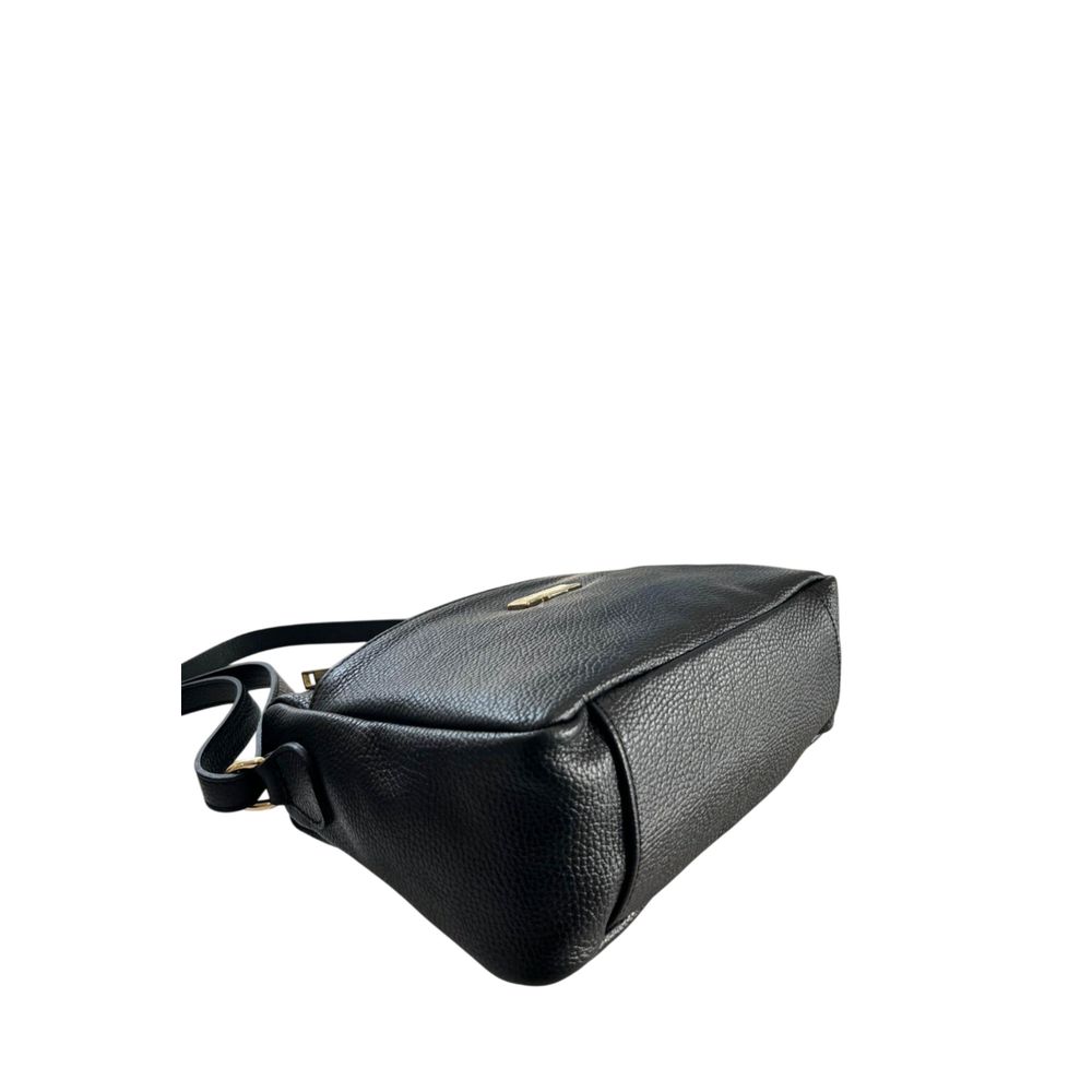 Baldinini Trend - Black Leather Women Crossbody Bag
