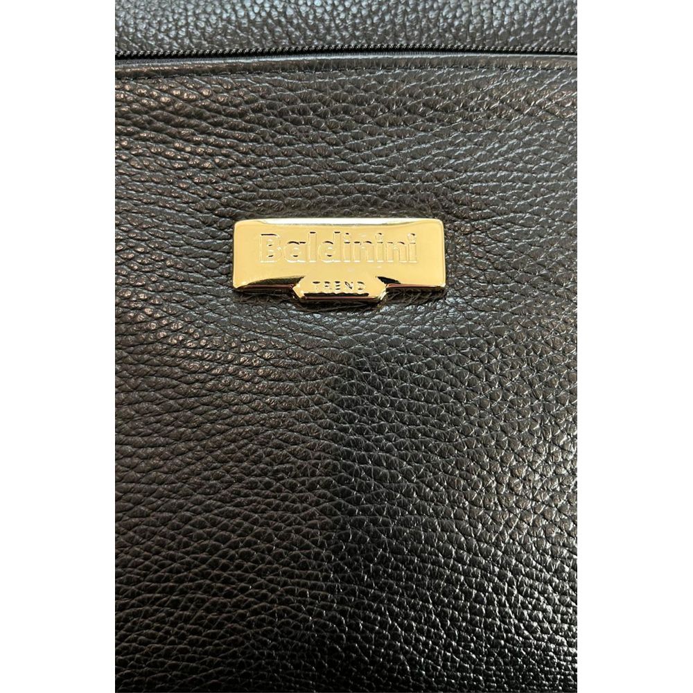 Baldinini Trend - Black Leather Women Crossbody Bag