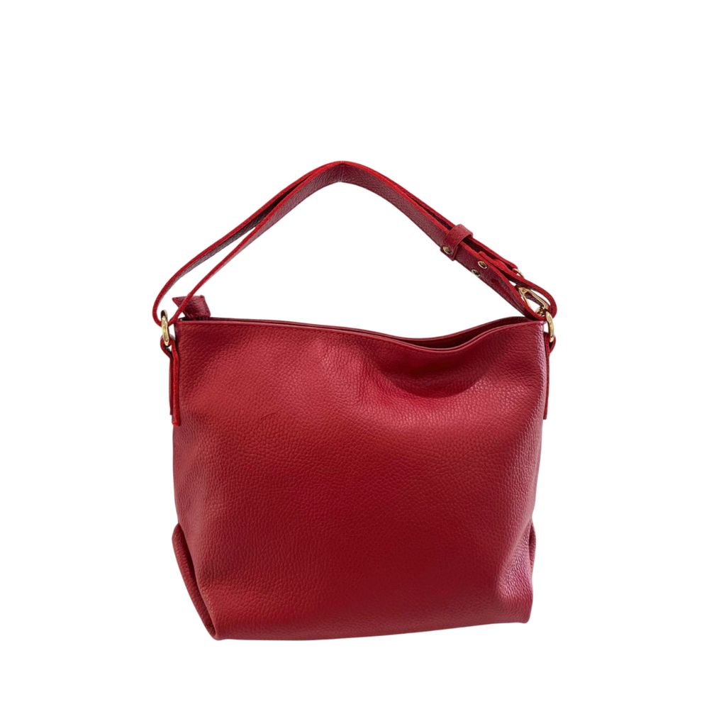 Baldinini Trend - Red Leather Women Shoulder Bag