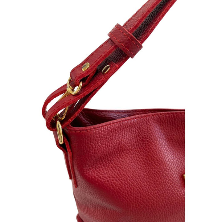 Baldinini Trend - Red Leather Women Shoulder Bag