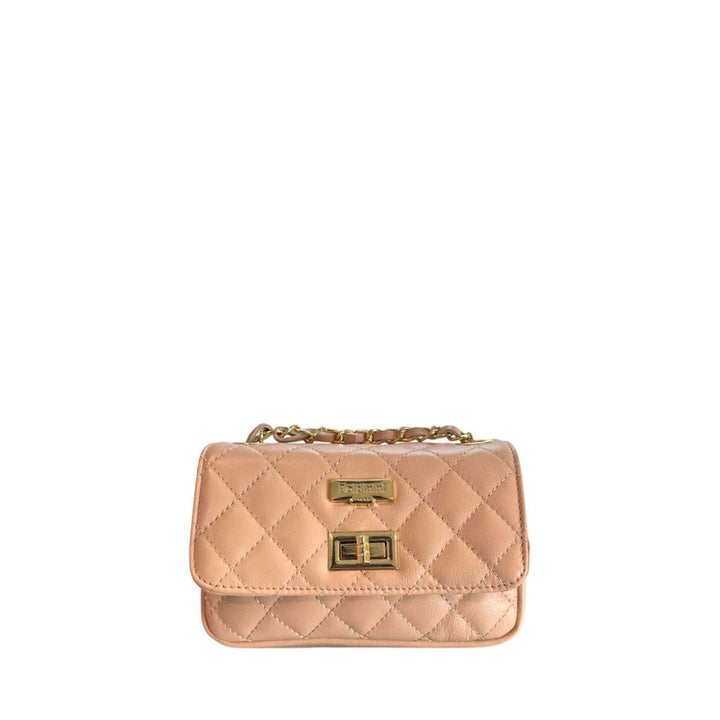 Baldinini Trend - Pink Leather Women Crossbody Bag