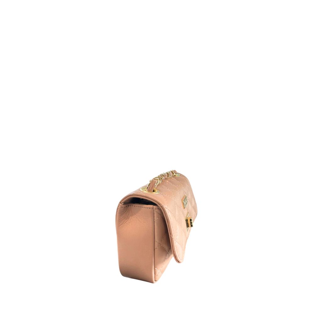 Baldinini Trend - Pink Leather Women Crossbody Bag