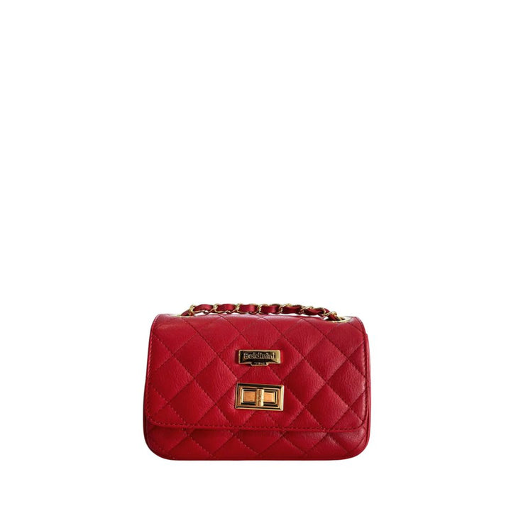 Baldinini Trend - Red Leather Women Crossbody Bag