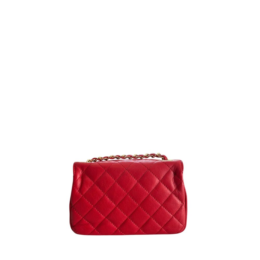 Baldinini Trend - Red Leather Women Crossbody Bag