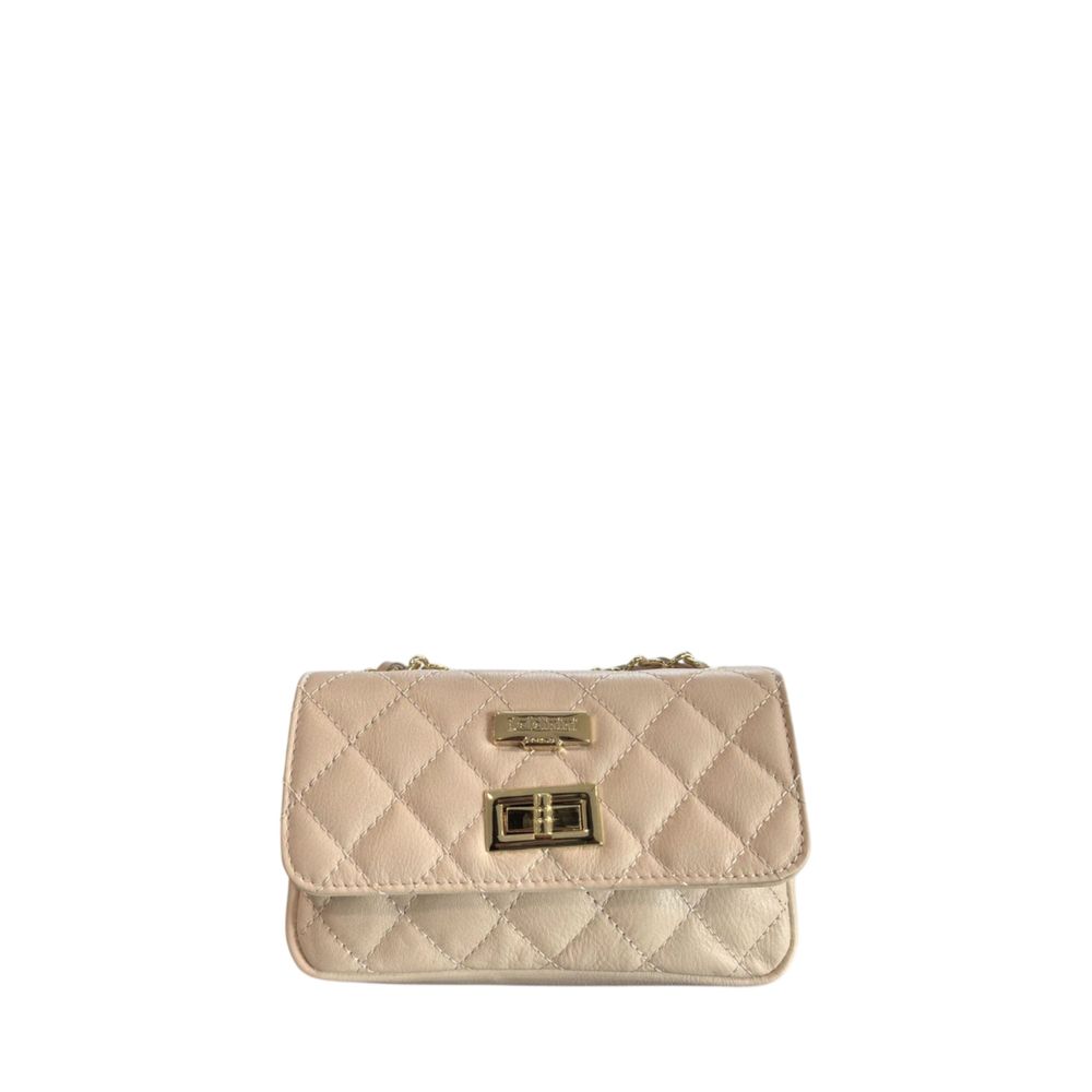 Baldinini Trend - Beige Leather Women Bag