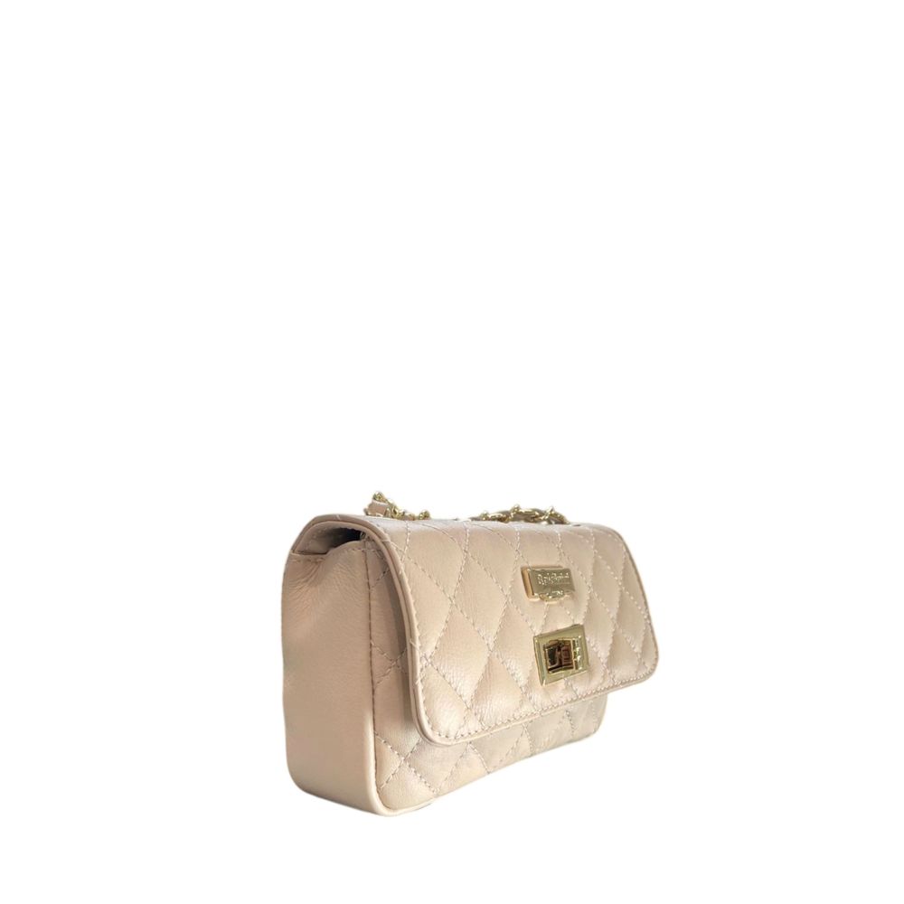 Baldinini Trend - Beige Leather Women Bag