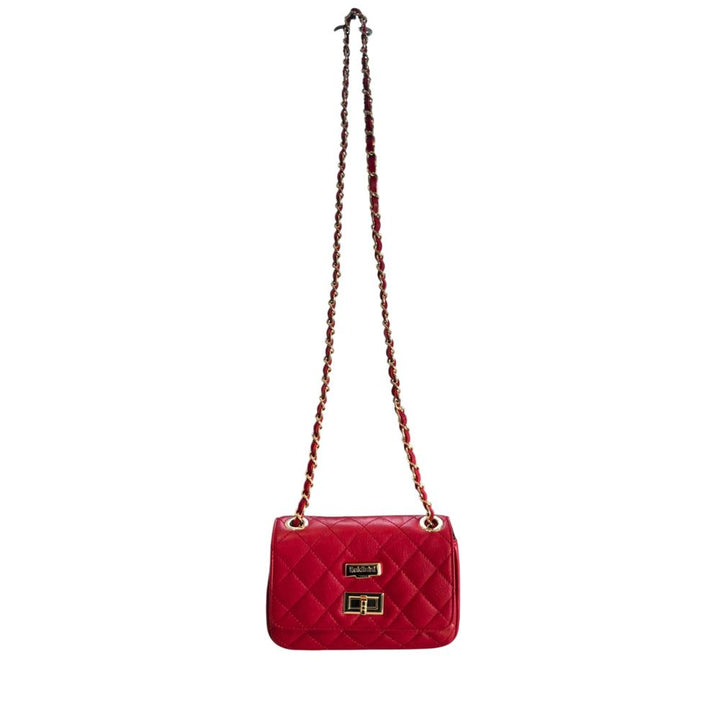 Baldinini Trend - Red Leather Women Crossbody Bag