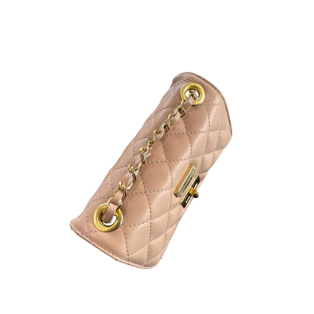 Baldinini Trend - Pink Leather Women Crossbody Bag