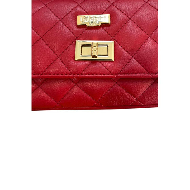 Baldinini Trend - Red Leather Women Crossbody Bag