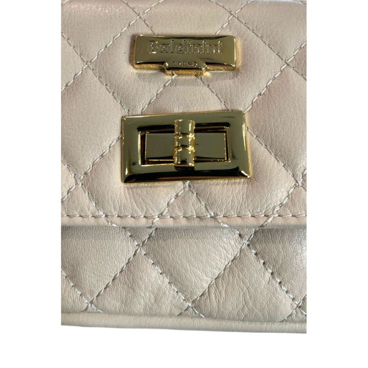 Baldinini Trend - Beige Leather Women Bag