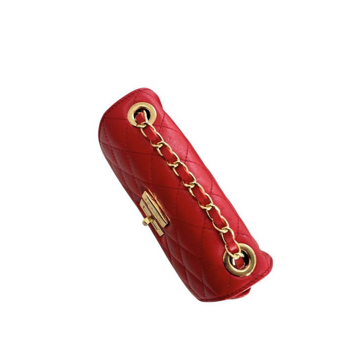 Baldinini Trend - Red Leather Women Crossbody Bag