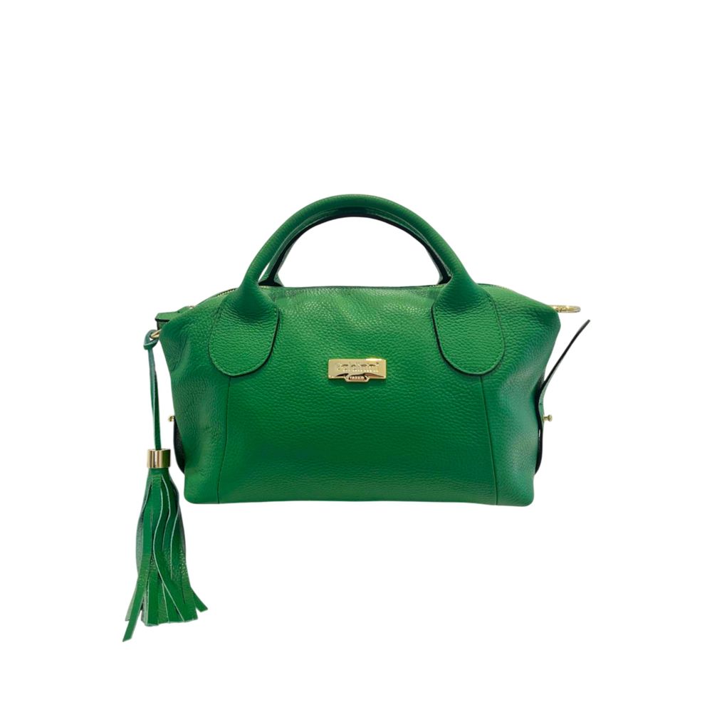 Baldinini Trend - Green Leather Women Handbag