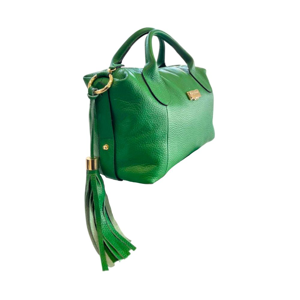 Baldinini Trend - Green Leather Women Handbag