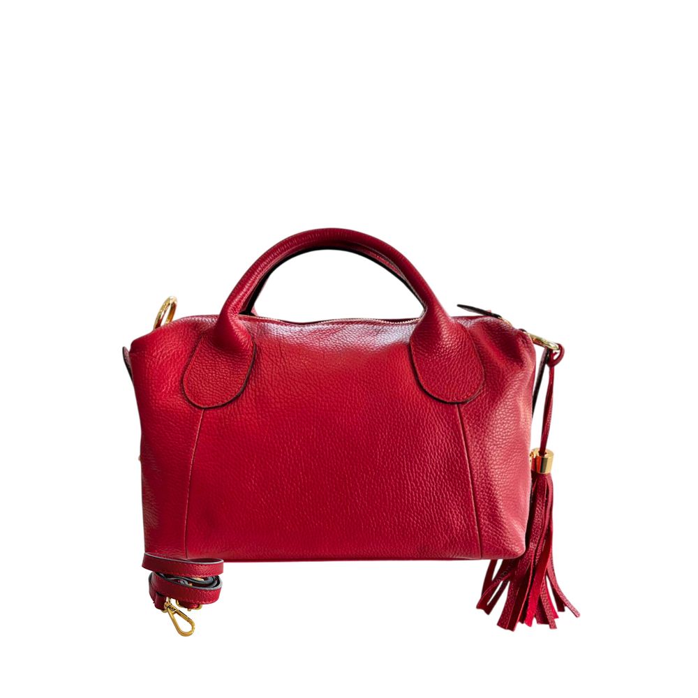 Baldinini Trend - Red Leather Women Handbag