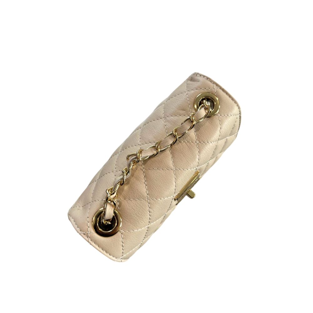 Baldinini Trend - Beige Leather Women Bag