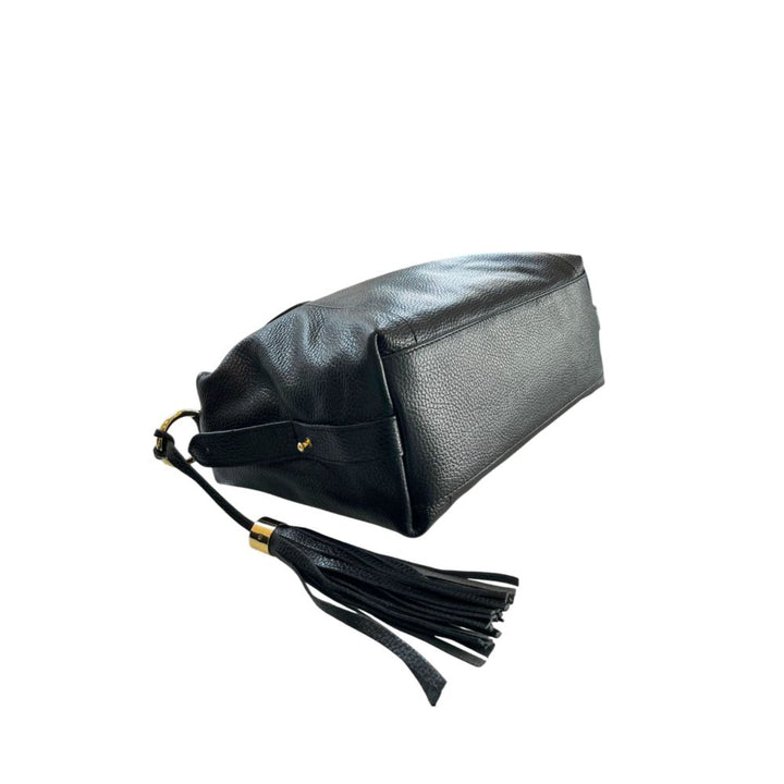 Baldinini Trend - Black Leather Women Handbag
