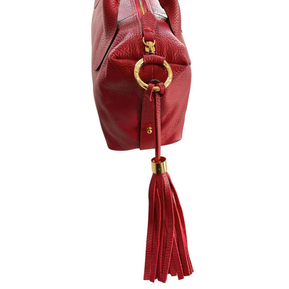 Baldinini Trend - Red Leather Women Handbag
