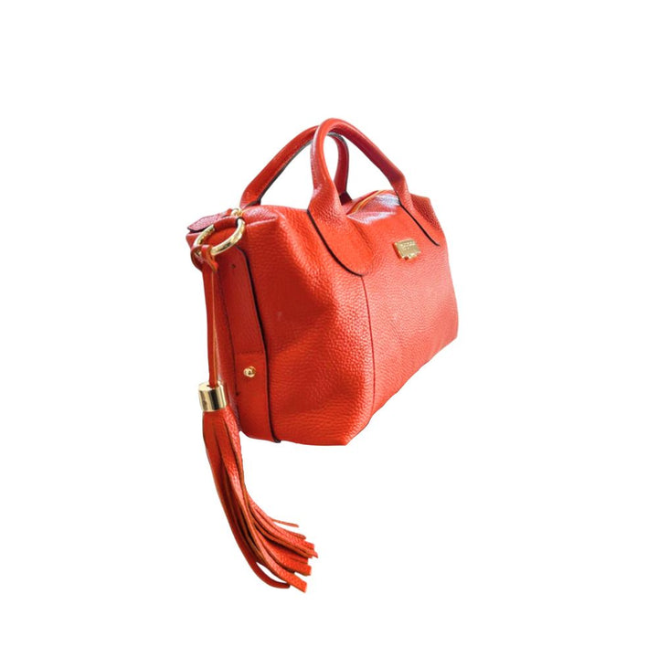 Baldinini Trend - Orange Leather Women Handbag