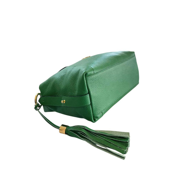 Baldinini Trend - Green Leather Women Handbag
