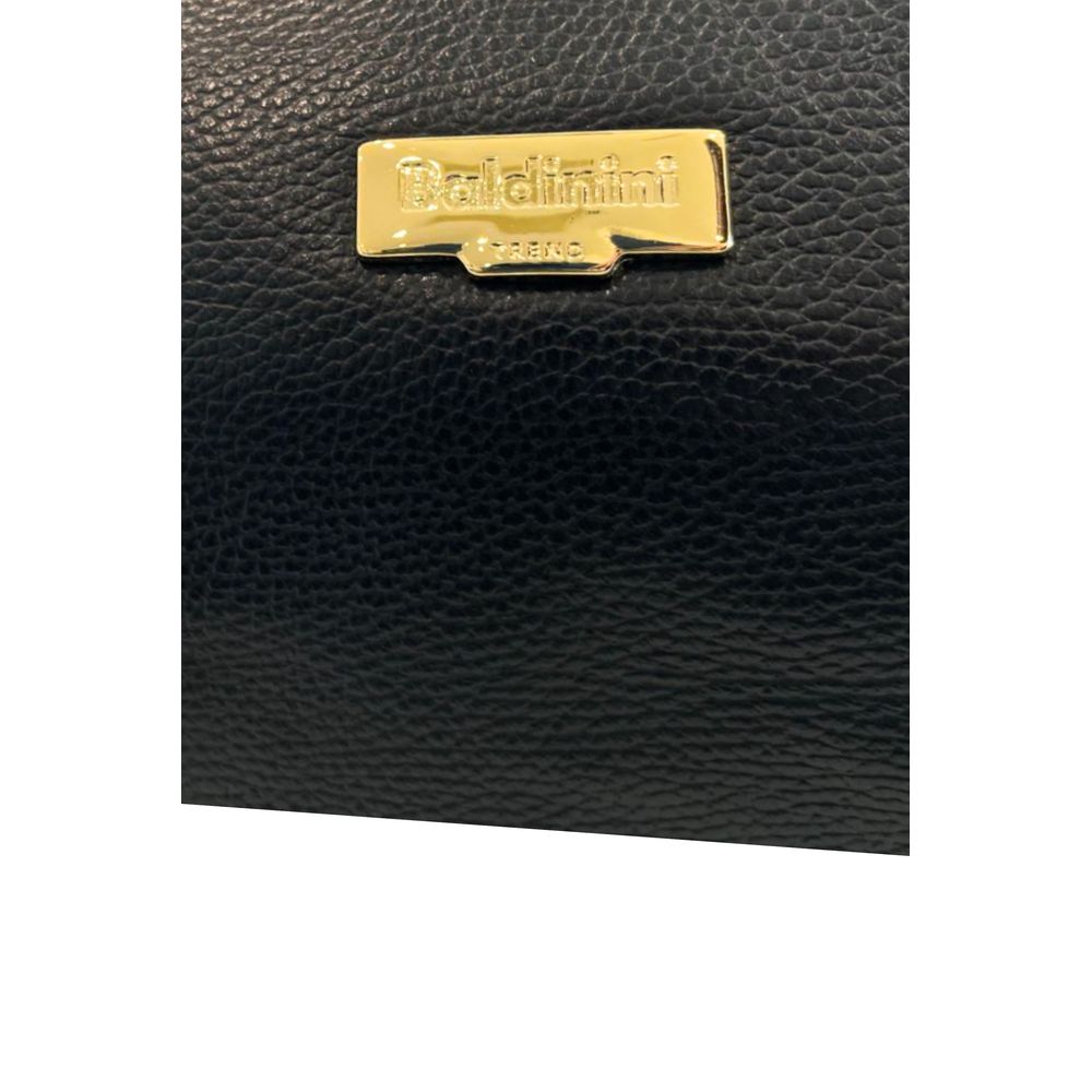 Baldinini Trend - Black Leather Women Handbag