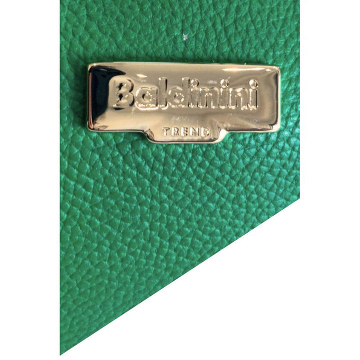 Baldinini Trend - Green Leather Women Handbag