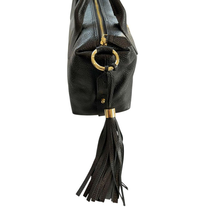 Baldinini Trend - Black Leather Women Handbag