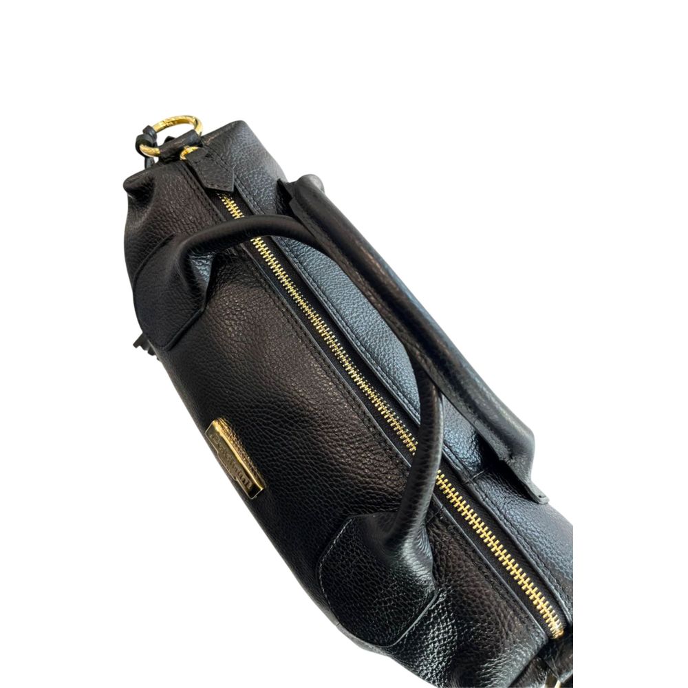 Baldinini Trend - Black Leather Women Handbag