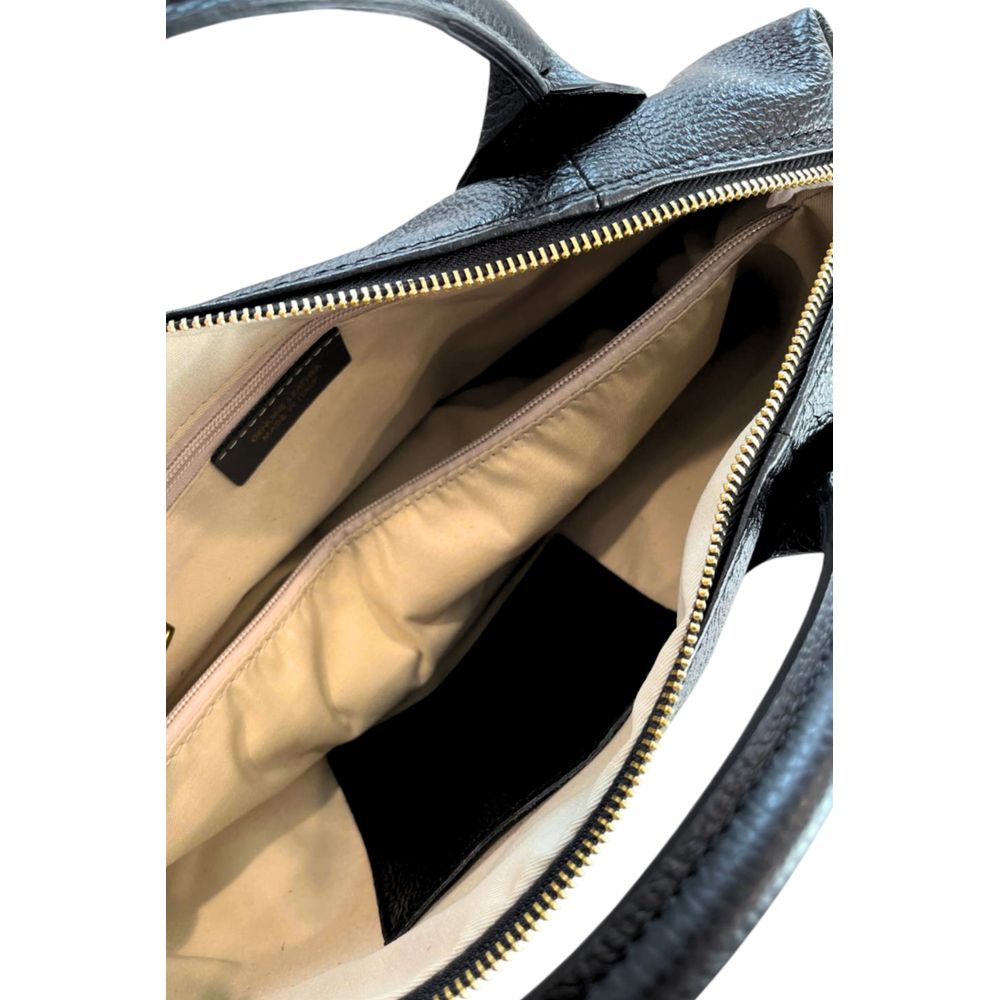 Baldinini Trend - Black Leather Women Handbag