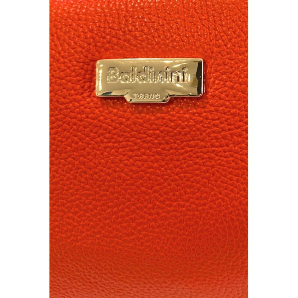 Baldinini Trend - Orange Leather Women Handbag