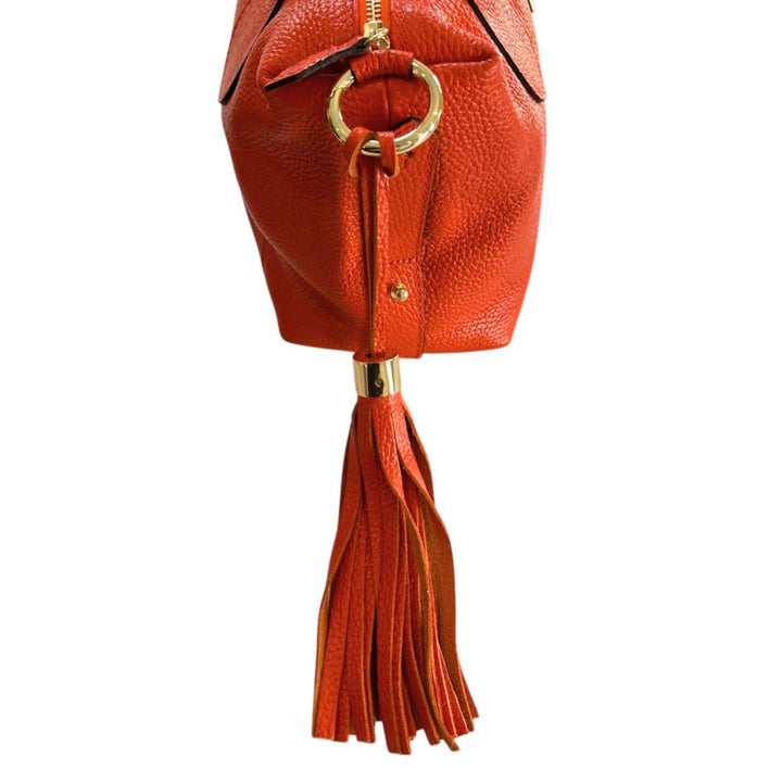 Baldinini Trend - Orange Leather Women Handbag