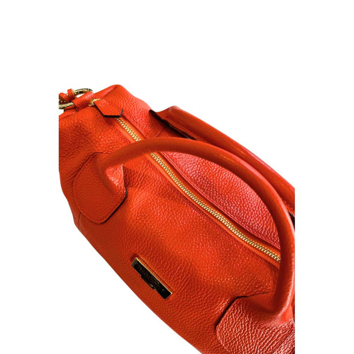 Baldinini Trend - Orange Leather Women Handbag