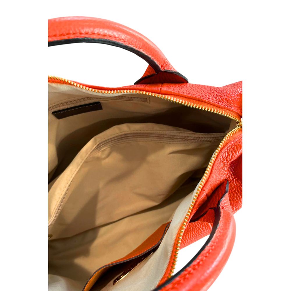 Baldinini Trend - Orange Leather Women Handbag