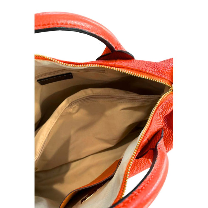Baldinini Trend - Orange Leather Women Handbag