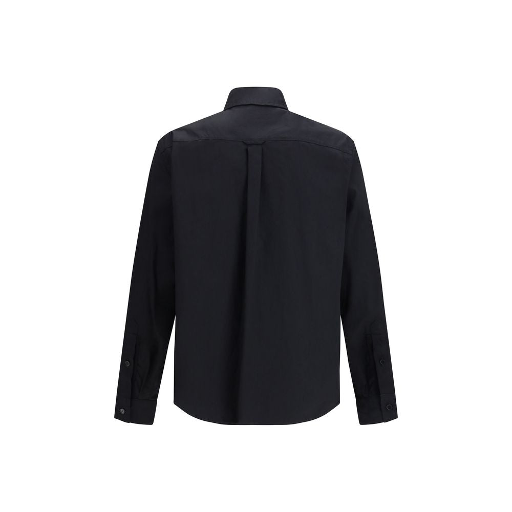 Dolce &amp; Gabbana Black Cotton Dress Shirt