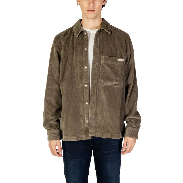 Calvin Klein Jeans Beige Denim Shirt