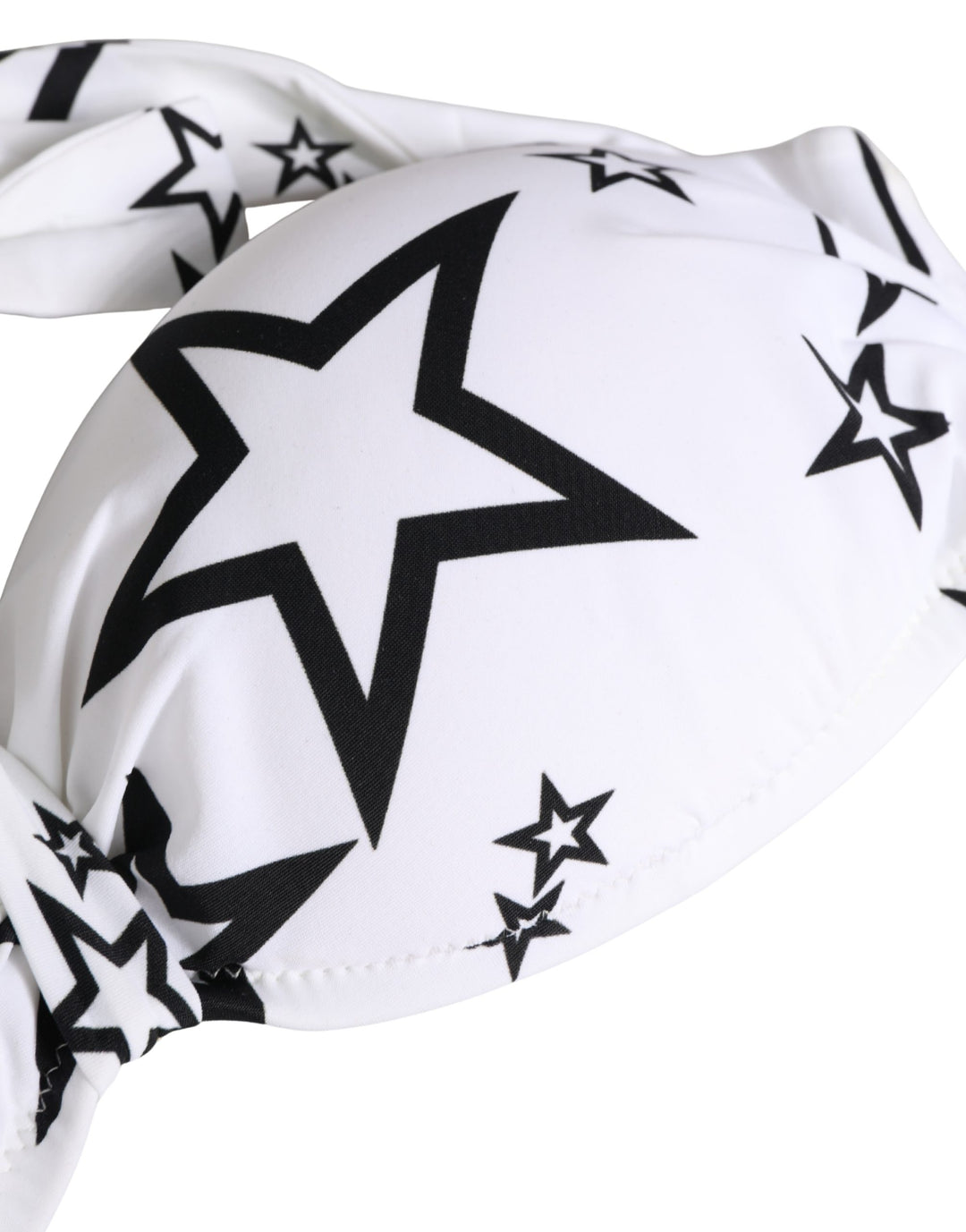 Dolce &amp; Gabbana White Millennials Star Padded Bandeau Underwear