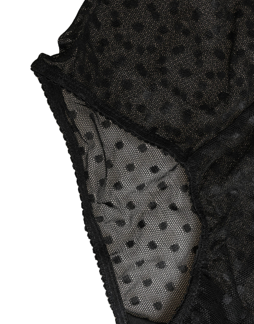 Dolce &amp; Gabbana Black Logo Girdle High Waist Panty Underwear