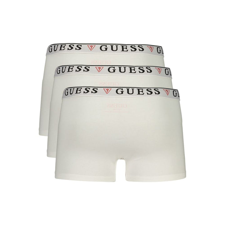 Guess Jeans White Cotton Men&