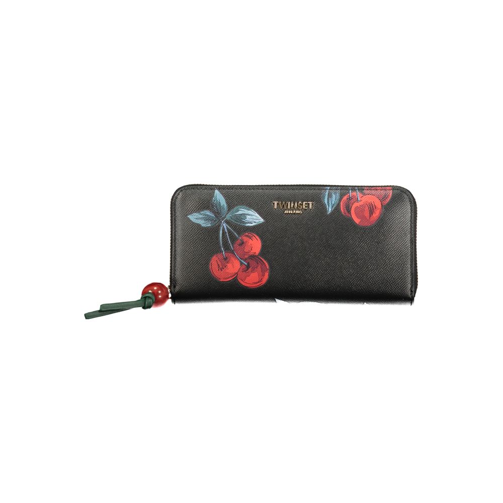 Twinset Black Polyurethane Women&