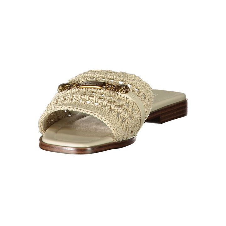 Twinset Beige Leather Women&