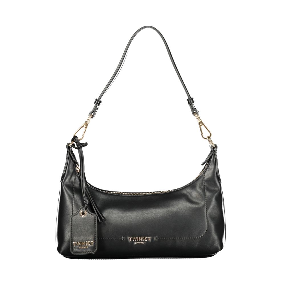 Twinset Black Polyurethane Women&
